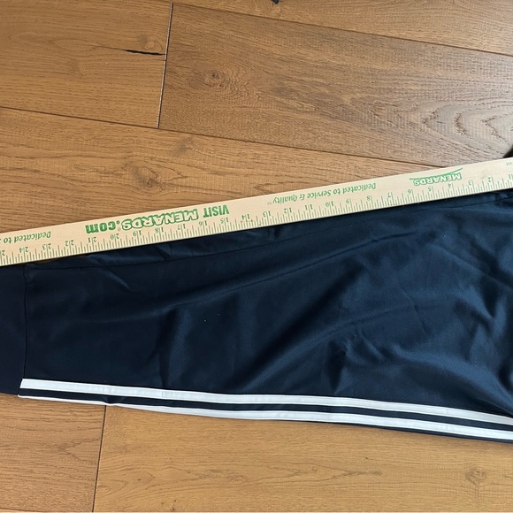 NEW Adidas Women's Dark Blue Joggers with White Stripes - Picture 15 of 15